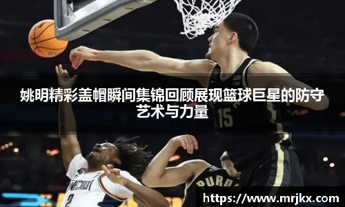 姚明精彩盖帽瞬间集锦回顾展现篮球巨星的防守艺术与力量
